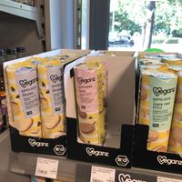 Pictured are one of my favorite vegan cookies, Veganz doppelkeks  at Veganz - Prenzlauer Berg in Berlin