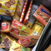 Pictured is everything I bought   at Veganz - Prenzlauer Berg in Berlin