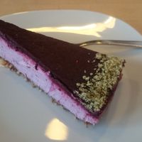 Cheese cake at Veganz - Prenzlauer Berg in Berlin