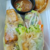 Tofu fresh rolls at BaoBao Kitchen in Greensboro