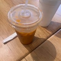 Thai tea  at BaoBao Kitchen in Greensboro