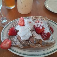Vegan french toast at Morgan's in Miami