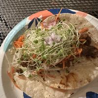 Tempeh tacos   at Sleeping Giant Grill in Kapaa