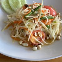 Papaya salad   at Chu Chu Thai Food & Pizza in Koh Tao