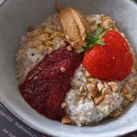 Overnight oats at T @ Hove in Hove