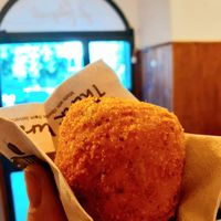 Supplì in versione vegan at Gli Integrali - Forno Pizzeria in Orvieto