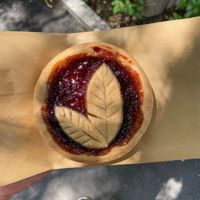 Cherry tartlet at Gli Integrali - Forno Pizzeria in Orvieto