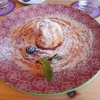 Dessert knödel at Fink's Südtiroler Knödelküche Zürich in Zurich