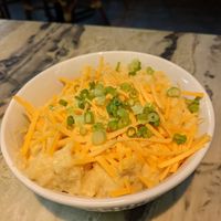 Vegan grits at Public House in Ferndale