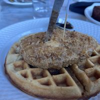 Chicken & waffle  at Public House in Ferndale