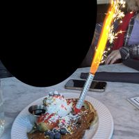 Birthday French toast   at Public House in Ferndale