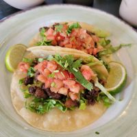 Vegan crumble tacos at Verde Restaurant in Lihue
