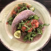 Vegan crumble tacos  at Verde Restaurant in Lihue