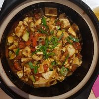 Tofu dish at Ganbei in Dornbirn