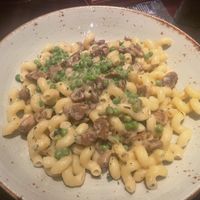 Creamy mushroom pasta with peas  #Veganuary at Hard Rock Cafe in West London