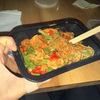 Hand for scale   at High Thai in Brattleboro