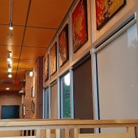 Side with booths at Varee in Wilson