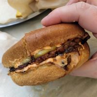 Like a Big Mac but better! 👍💚👍 at PLANTE Lab in Catania