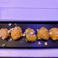 Crispy cauliflower   at Seawiches Lounge Bar in Roatan