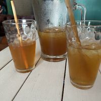 Kombucha - made in house   at Seawiches Lounge Bar in Roatan