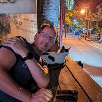  at Seawiches Lounge Bar in Roatan