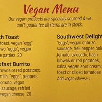 Updated menu, March of 2023    at Biscuits Cafe in Canby