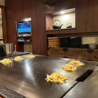 vegan pizza senbei at TEPPANYAKI RAI in Ninohe