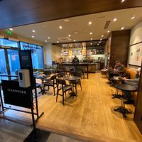 Interior at Starbucks in Birmingham