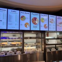 Menu at LGW - Pure - Gatwick Airport - NT in Horley