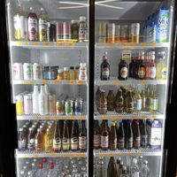 Cold drinks at Greenlands Health Foods in South East London