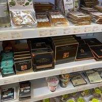 Nice selection of Booja Booja at Greenlands Health Foods in South East London