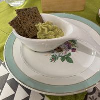 Brunch: Basil hummuss  at Rosebymary in Milan