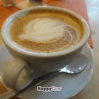 Cappucino at Goodies Berlin - Schivelbeiner Strasse 34 in Berlin