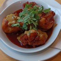 Cauliflower Manchurian at River Green Restaurant in Norwich