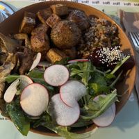 mushroom bowl  at Salt kafe in Antalya