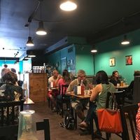 Inside at The Hogtown Vegan in Toronto