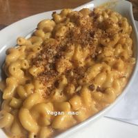 Mac and cheese  at The Hogtown Vegan in Toronto