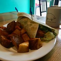 Caesar Wrap at The Hogtown Vegan in Toronto