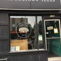 Hogtown Vegan Store Front at The Hogtown Vegan in Toronto
