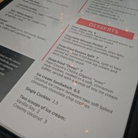 menu at The Hogtown Vegan in Toronto