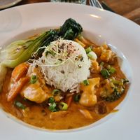 Veggie curry at Auszeit in Bad Kreuznach