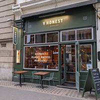 V Honest Burgers Frontage #Veganuary at Honest Burgers - Leicester Square in London