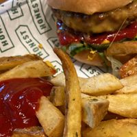   at Honest Burgers - Leicester Square in London