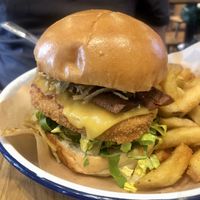 Buffalo Chick’n  at Honest Burgers - Leicester Square in London
