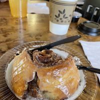 Cinnamon roll was dynamite   at Beg Bakery in Scottsdale