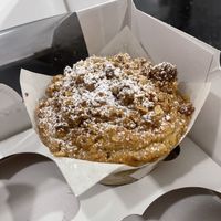 Crumb cake muffin   at Beg Bakery in Scottsdale