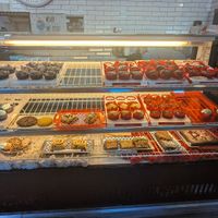 Case of desserts at Beg Bakery in Scottsdale
