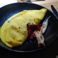 Omlette at Mohren Bio Hotel in Deggenhausertal