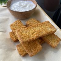 fried tofu sticks  at Future Diner in Yerevan