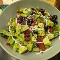 Avocado salad at Future Diner in Yerevan
